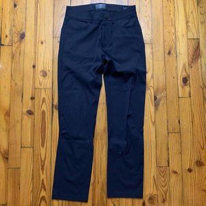 Black Tech Raffi 5-Pocket Pant in Compact Ponte